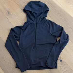 Oiselle Women’s Lux herringbone Half Zip Hoodie
Charcoal Grey